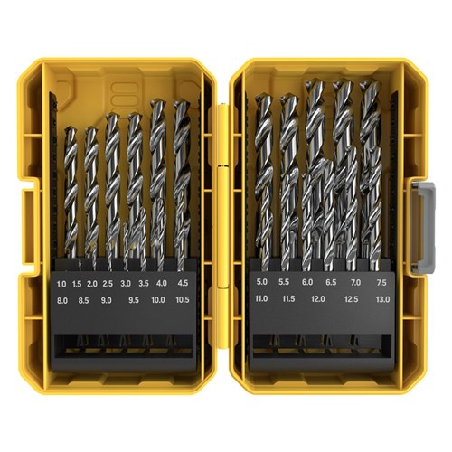 25 Piece | Alpha Silver Series Metric Tuffbox Pro Drill Set