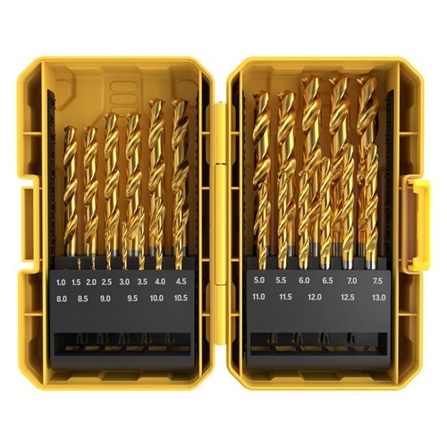 25 Piece | Alpha Gold Series Metric Tuffbox Pro Drill Set