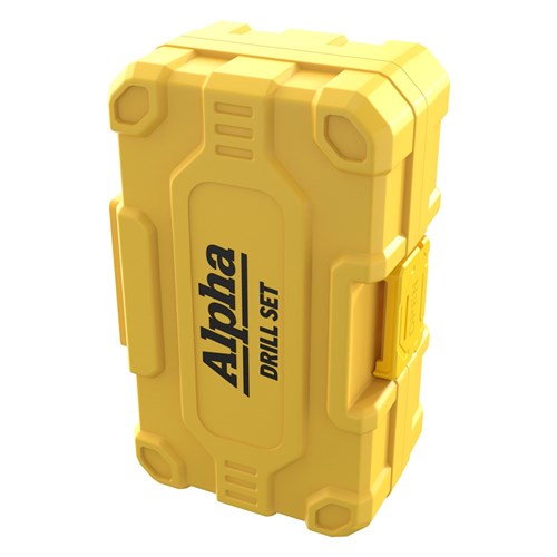 25 Piece | Alpha Gold Series Metric Tuffbox Pro Drill Set