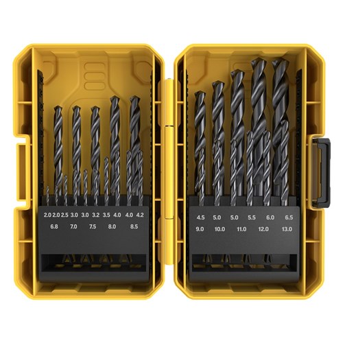 26 Piece | Alpha Black Series Site Ready Metric Tuffbox Pro Drill Set