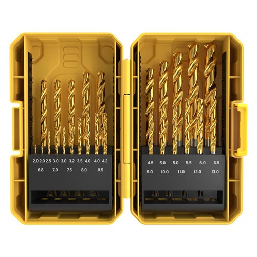 26 Piece | Alpha Gold Series Site Ready Metric Tuffbox Pro Drill Set