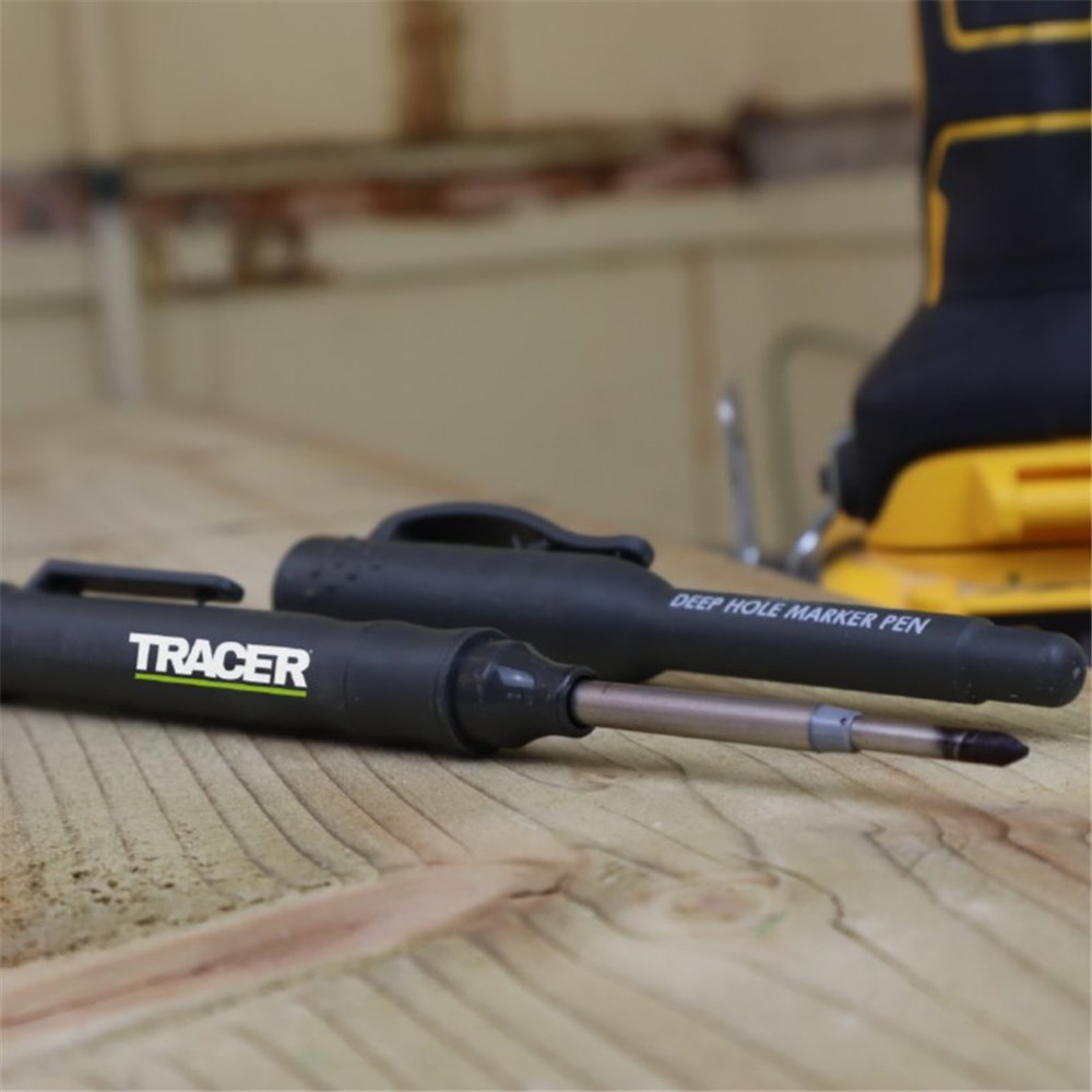 TRACER DOUBLE TIPPED, DEEP HOLE MARKER PEN & SITE HOLSTER - AMP2